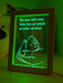 Babies Feet & Mothers Love Hand Motivational Quote Timber Frame USB 3D LED Night Light Lamp - KustomboxNight Lights & Ambient LightingKustomboxTimber Frame Light - $34.99