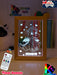Baby Dragon Personalised Name Timber Picture Frame USB 3D LED Night Light Lamp - KustomboxNight Lights & Ambient LightingKustomboxTimber Frame Light