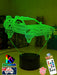 Back to the Future DeLorean Car - LED Night Light 7 Colours + Remote Control - KustomboxNight Lights & Ambient LightingKustomboxStandard Size