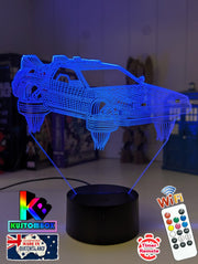 Back to the Future DeLorean Car - LED Night Light 7 Colours + Remote Control - KustomboxNight Lights & Ambient LightingKustomboxStandard Size