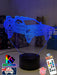 Back to the Future DeLorean Car - LED Night Light 7 Colours + Remote Control - KustomboxNight Lights & Ambient LightingKustomboxStandard Size