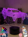 Back to the Future DeLorean Car - LED Night Light 7 Colours + Remote Control - KustomboxNight Lights & Ambient LightingKustomboxStandard Size
