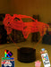 Back to the Future DeLorean Car - LED Night Light 7 Colours + Remote Control - KustomboxNight Lights & Ambient LightingKustomboxStandard Size