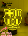 BARCELONA Football Soccer Club 3D LED Night Light Lamp - KustomboxNight Lights & Ambient LightingKustomboxStandard Size