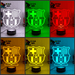 BARCELONA Football Soccer Club 3D LED Night Light Lamp - KustomboxNight Lights & Ambient LightingKustomboxStandard Size