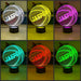BASKETBALL PERONALISED NAME 3D LED Night Light Lamp - KustomboxNight Lights & Ambient LightingKustomboxStandard Size Name