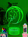 BASKETBALL PLAYER PERSONALISED NAME 3D LED Night Light Lamp - KustomboxNight Lights & Ambient LightingKustomboxStandard Size
