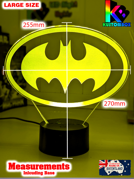 Batman Gotham City Sky Light 3d LED Night Light Lamp - KustomboxNight Lights & Ambient LightingKustomboxStandard Size