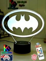 Batman Gotham City Sky Light 3d LED Night Light Lamp - KustomboxNight Lights & Ambient LightingKustomboxStandard Size