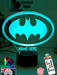 Batman Gotham City Sky Light 3d LED Night Light Lamp - KustomboxNight Lights & Ambient LightingKustomboxStandard Size