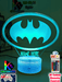 Batman Gotham City Sky Light 3d LED Night Light Lamp - KustomboxNight Lights & Ambient LightingKustomboxStandard Size