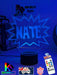 Batman KAPOW Batarang Personalised Name 3D LED Night Light Lamp - KustomboxNight Lights & Ambient LightingKustomboxStandard Size Name Option