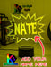 Batman KAPOW Batarang Personalised Name 3D LED Night Light Lamp - KustomboxNight Lights & Ambient LightingKustomboxStandard Size Name Option