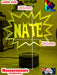 Batman KAPOW Batarang Personalised Name 3D LED Night Light Lamp - KustomboxNight Lights & Ambient LightingKustomboxStandard Size Name Option