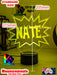 Batman KAPOW Batarang Personalised Name 3D LED Night Light Lamp - KustomboxNight Lights & Ambient LightingKustomboxStandard Size Name Option