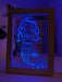 Beautiful Mermaid Princess Personalised Message Quote Timber Frame USB 3D LED Night Light Lamp - KustomboxNight Lights & Ambient LightingKustomboxTimber Frame Light - $34.99