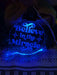 Believe in the Miracle Christmas Tree Bauble 3d LED Light Decoration - KustomboxNight Lights & Ambient LightingKustomboxBauble - Standard Size