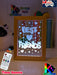 Best Friends Motivational Quote Timber Frame USB 3D LED Night Light Lamp - KustomboxNight Lights & Ambient LightingKustomboxTimber Frame Light