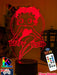 Betty boop Cartoon Character 3D LED Night Light Lamp - KustomboxNight Lights & Ambient LightingKustomboxStandard Size