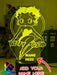 Betty boop Cartoon Character 3D LED Night Light Lamp - KustomboxNight Lights & Ambient LightingKustomboxStandard Size
