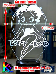 Betty boop Cartoon Character 3D LED Night Light Lamp - KustomboxNight Lights & Ambient LightingKustomboxStandard Size