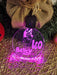 Bluey Personalised Christmas Tree Bauble 3D LED Light Up Hanging Decoration - KustomboxNight Lights & Ambient LightingKustomboxBauble Personalised