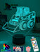 BOBCAT S160 SKID STEER LOADER 3D LED Night Light Table Lamp - KustomboxNight Lights & Ambient LightingKustomboxStandard Size - No Name