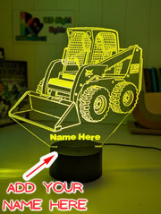 BOBCAT S160 SKID STEER LOADER 3D LED Night Light Table Lamp - KustomboxNight Lights & Ambient LightingKustomboxStandard Size - No Name