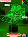 BOBCAT S160 SKID STEER LOADER 3D LED Night Light Table Lamp - KustomboxNight Lights & Ambient LightingKustomboxStandard Size - No Name