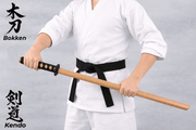 Bokken Plain Timber 100cm & 80cm Wooden Daito Kendo Samurai Katana Training Sword x 2 + Stand - Kustomboxwooden training swordKustombox2 x Combo Set Training Swords