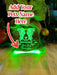 Border Collie Dog Personalised Name Christmas Light Bauble Decoration - KustomboxNight Lights & Ambient LightingKustomboxBauble - Standard Size