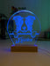 Border Collie Pet Personalised Name 3D LED Room Light Decor - KustomboxNight Lights & Ambient LightingKustomboxStandard Size