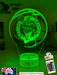 BOSTON CELTICS BASKETBALL 3D LED Night Light Lamp - KustomboxNight Lights & Ambient LightingKustomboxStandard Size - No Name