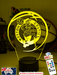 BOSTON CELTICS BASKETBALL 3D LED Night Light Lamp - KustomboxNight Lights & Ambient LightingKustomboxStandard Size - No Name