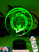 BOSTON CELTICS BASKETBALL 3D LED Night Light Lamp - KustomboxNight Lights & Ambient LightingKustomboxStandard Size - No Name