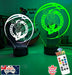 BOSTON CELTICS BASKETBALL LED Night Light 7 Colours + Remote Control - KustomboxNight Lights & Ambient LightingKustomboxStandard Size