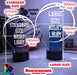 Brooklyn Nets Basketball Team 3D LED Night Light Lamp - KustomboxNight Lights & Ambient LightingKustomboxStandard Size
