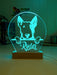 Bull Terrier Dog Personalised Name 3D LED Room Light Decor - KustomboxNight Lights & Ambient LightingKustomboxStandard Size