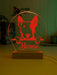 Bull Terrier Dog Personalised Name 3D LED Room Light Decor - KustomboxNight Lights & Ambient LightingKustomboxStandard Size
