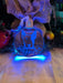 Bull Terrier Dog Personalised Name Christmas Light Bauble Decoration - KustomboxNight Lights & Ambient LightingKustomboxBauble - Standard Size