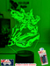 BUMBLE BEE TRANSFORMERS PERSONALISED NAME 3D LED NIGHT LIGHT KIDS BEDROOM LAMP - KustomboxNight Lights & Ambient LightingKustomboxStandard Size - No Name
