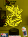 BUMBLE BEE TRANSFORMERS PERSONALISED NAME 3D LED NIGHT LIGHT KIDS BEDROOM LAMP - KustomboxNight Lights & Ambient LightingKustomboxStandard Size - No Name