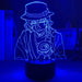 Bungo Stray Dogs Chuya Nakahara Anime Manga Anime 3D LED NIGHT LIGHT ROOM LAMP - KustomboxNight Lights & Ambient LightingKustomboxStandard Black Base
