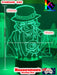 Bungo Stray Dogs Chuya Nakahara Anime Manga Anime 3D LED NIGHT LIGHT ROOM LAMP - KustomboxNight Lights & Ambient LightingKustomboxStandard Black Base
