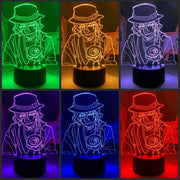 Bungo Stray Dogs Chuya Nakahara Anime Manga Anime 3D LED NIGHT LIGHT ROOM LAMP - KustomboxNight Lights & Ambient LightingKustomboxStandard Black Base