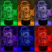 Bungo Stray Dogs Chuya Nakahara Anime Manga Anime 3D LED NIGHT LIGHT ROOM LAMP - KustomboxNight Lights & Ambient LightingKustomboxStandard Black Base