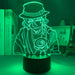 Bungo Stray Dogs Chuya Nakahara Anime Manga Anime 3D LED NIGHT LIGHT ROOM LAMP - KustomboxNight Lights & Ambient LightingKustomboxStandard Black Base