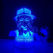 Bungo Stray Dogs Chuya Nakahara Manga 3D LED NIGHT LIGHT LAMP - KustomboxNight Lights & Ambient LightingKustomboxStandard Black Base