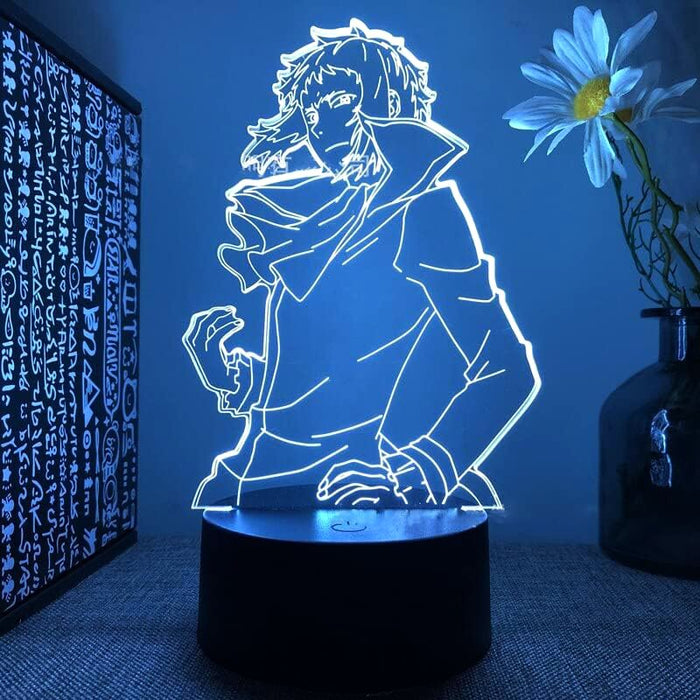 Bungo Stray Dogs Chuya Nakahara Manga 3D LED NIGHT LIGHT LAMPS - KustomboxNight Lights & Ambient LightingKustomboxStandard Black Base