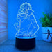Bungo Stray Dogs Chuya Nakahara Manga 3D LED NIGHT LIGHT LAMPS - KustomboxNight Lights & Ambient LightingKustomboxStandard Black Base